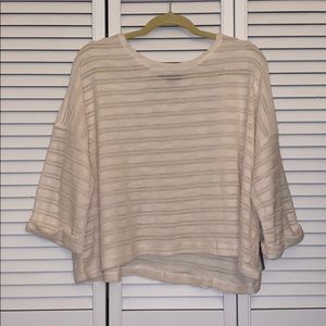 Lulu’s Cream Striped Sweater